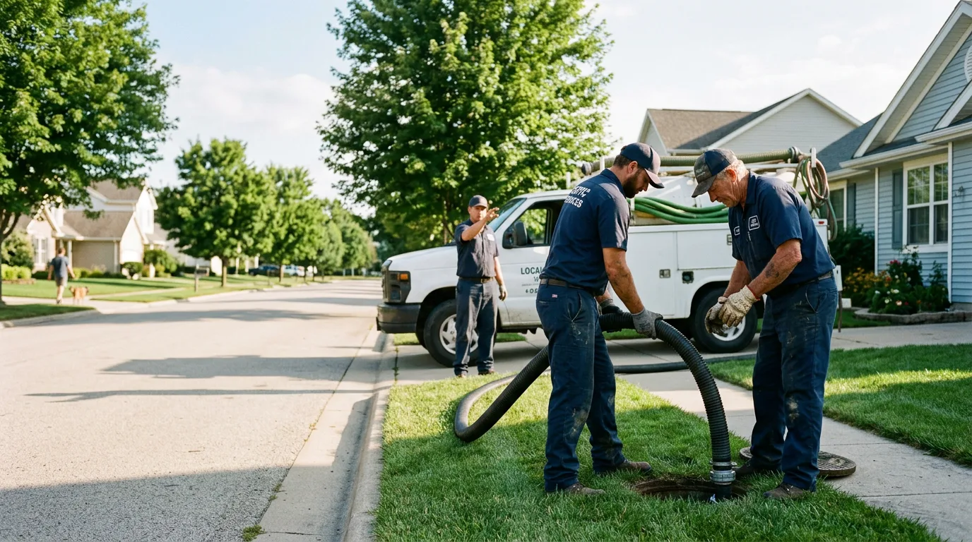 Septic Tank Pumping in Mount Hope, OH near me